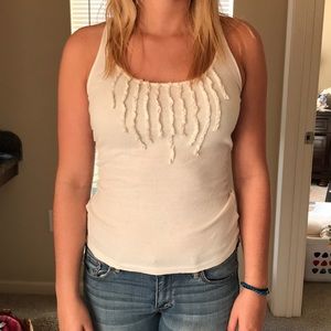 White tank top